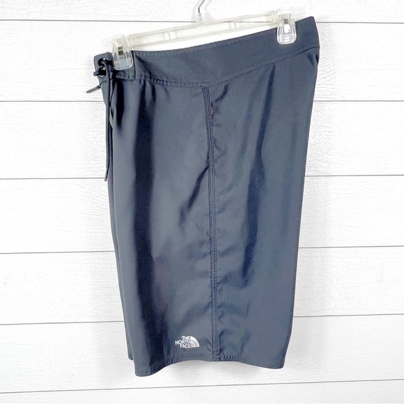 The North Face Swim Trunks Board Shorts Gray Pocket 32 - Picture 4 of 9